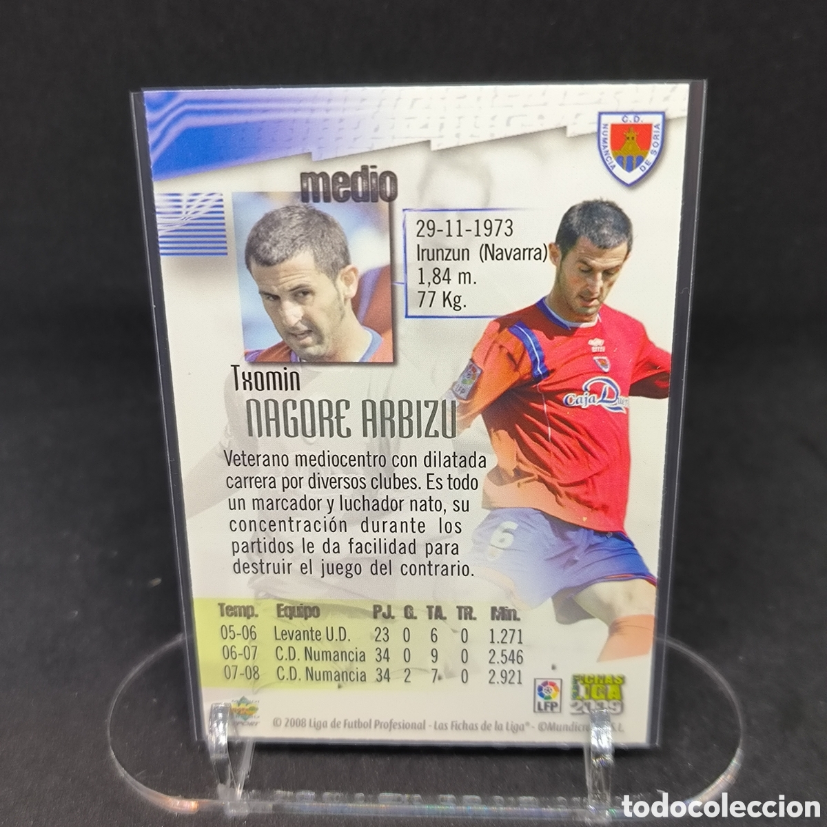 Cromos de f&uacute;tbol: Nagore Mundicromo 2009 - Foto 2