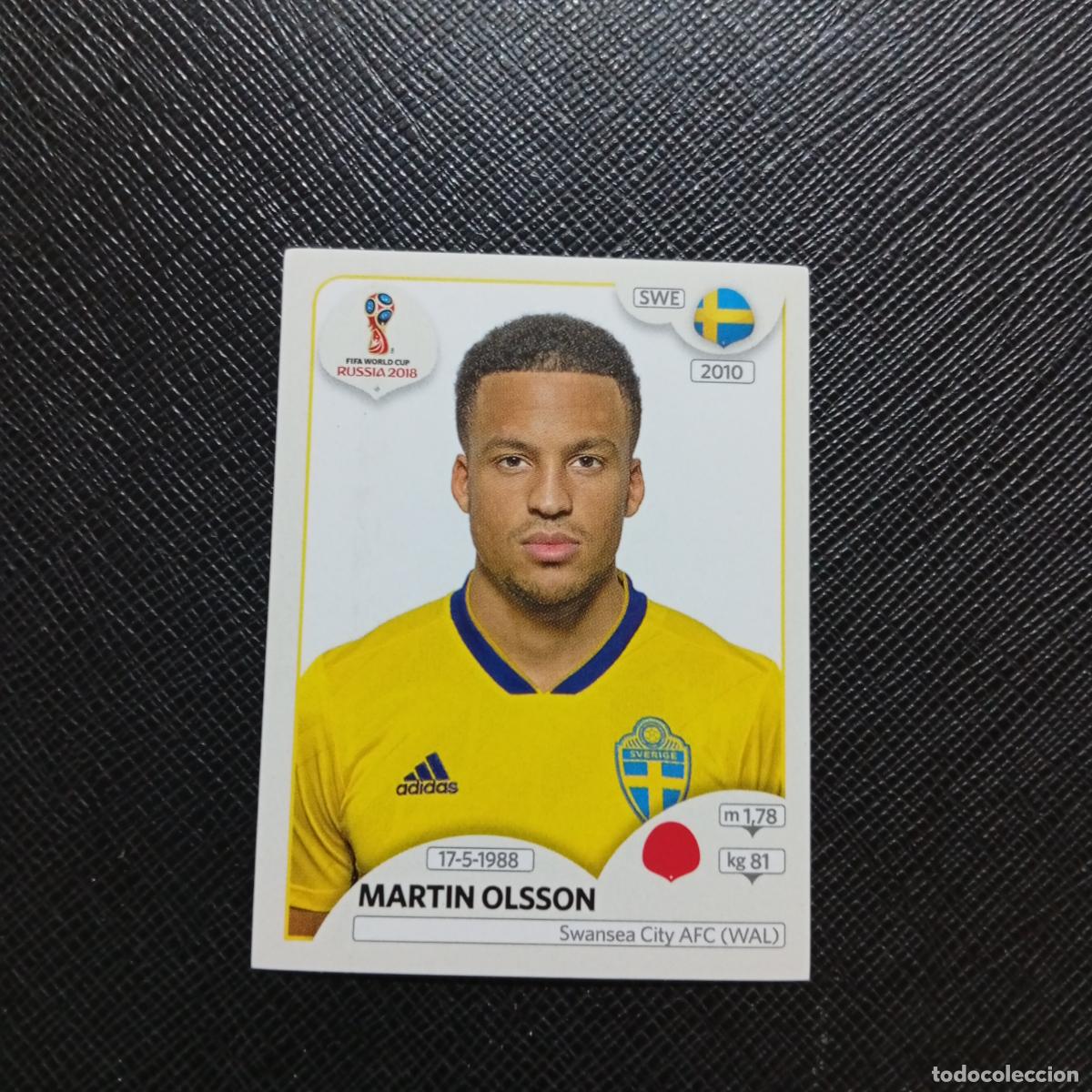 Cromos de Futebol: 478 MARTIN OLSSON SUECIA PANINI MUNDIAL RUSIA 2018 CROMO FUTBOL 18 - SIN PEGAR - /CJ2