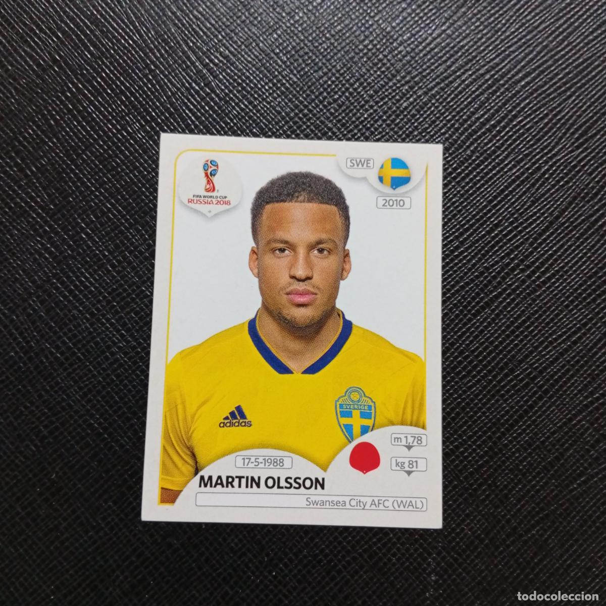 Cromos de Futebol: 478 MARTIN OLSSON SUECIA PANINI MUNDIAL RUSIA 2018 CROMO FUTBOL 18 - SIN PEGAR - /CJ2 .