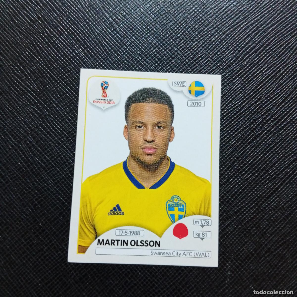 Cromos de f&uacute;tbol: 478 MARTIN OLSSON SUECIA PANINI MUNDIAL RUSIA 2018 CROMO FUTBOL 18 - SIN PEGAR - /CJ2 ..