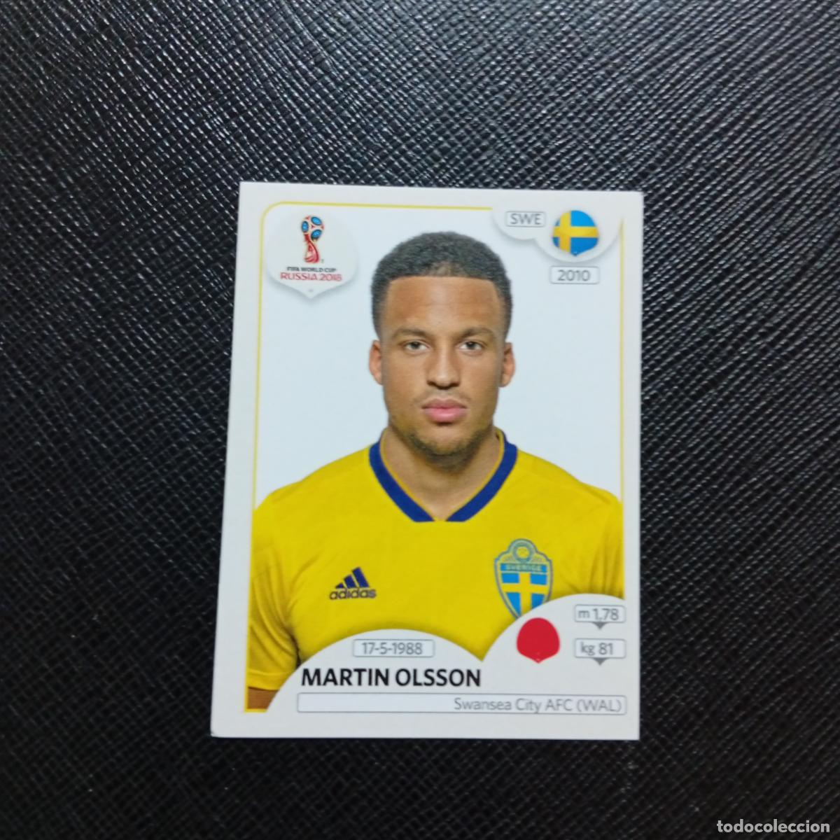 Cromos de f&uacute;tbol: 478 MARTIN OLSSON SUECIA PANINI MUNDIAL RUSIA 2018 CROMO FUTBOL 18 - SIN PEGAR - /CJ2 ...