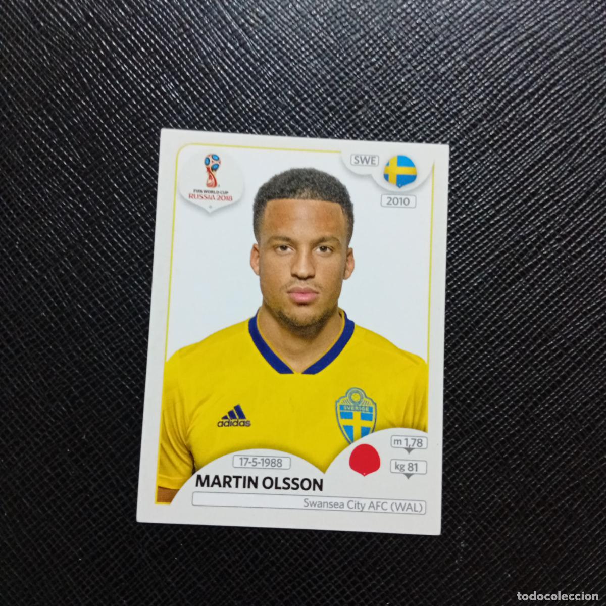 Cromos de f&uacute;tbol: 478 MARTIN OLSSON SUECIA PANINI MUNDIAL RUSIA 2018 CROMO FUTBOL 18 - SIN PEGAR - /CJ2 .....