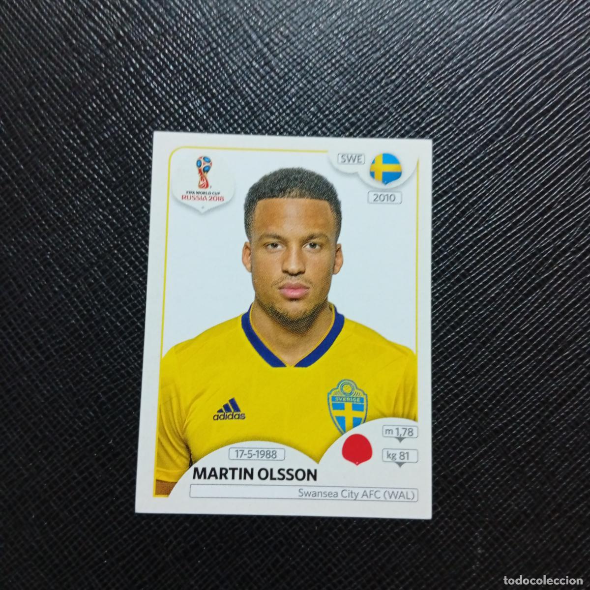 Cromos de f&uacute;tbol: 478 MARTIN OLSSON SUECIA PANINI MUNDIAL RUSIA 2018 CROMO FUTBOL 18 - SIN PEGAR - /CJ2 ......