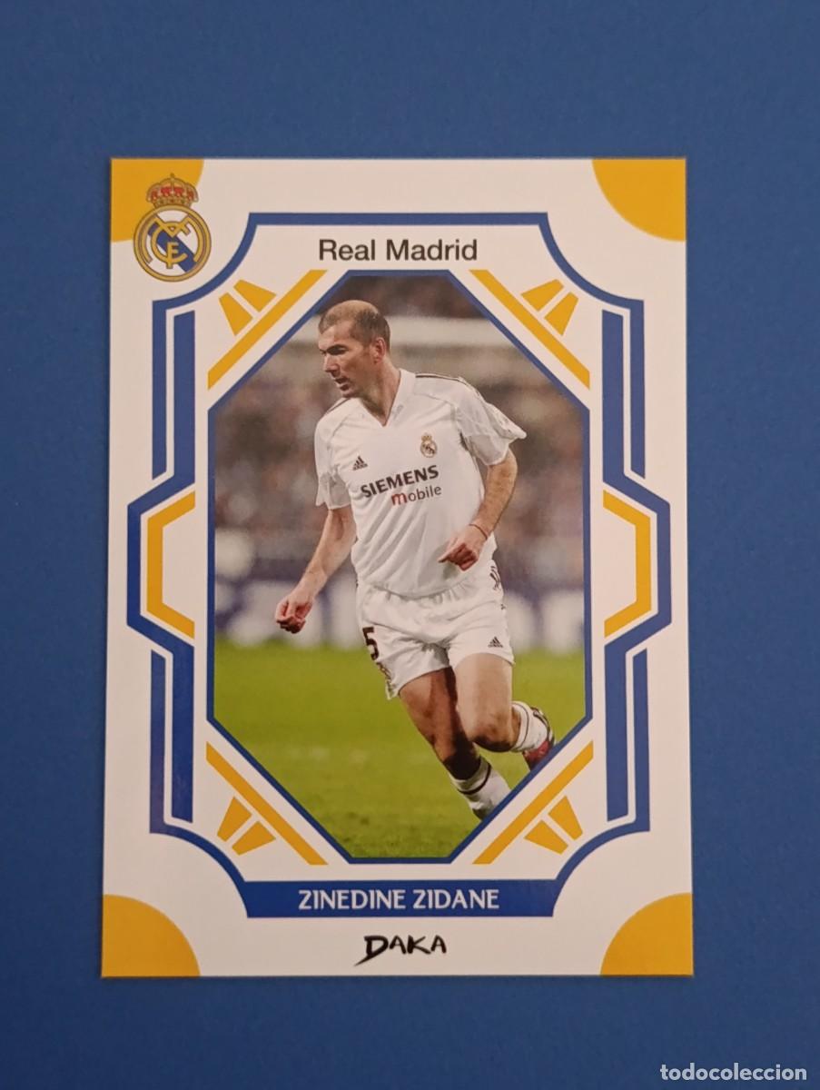 Cromos de f&uacute;tbol: ZIDANE 31-B DAKA REAL MADRID 25-26