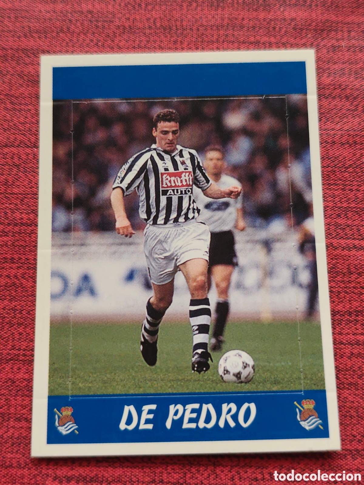Cromos de f&uacute;tbol: S/N DE PEDRO REAL SOCIEDAD PANINI LIGA 1997 1998