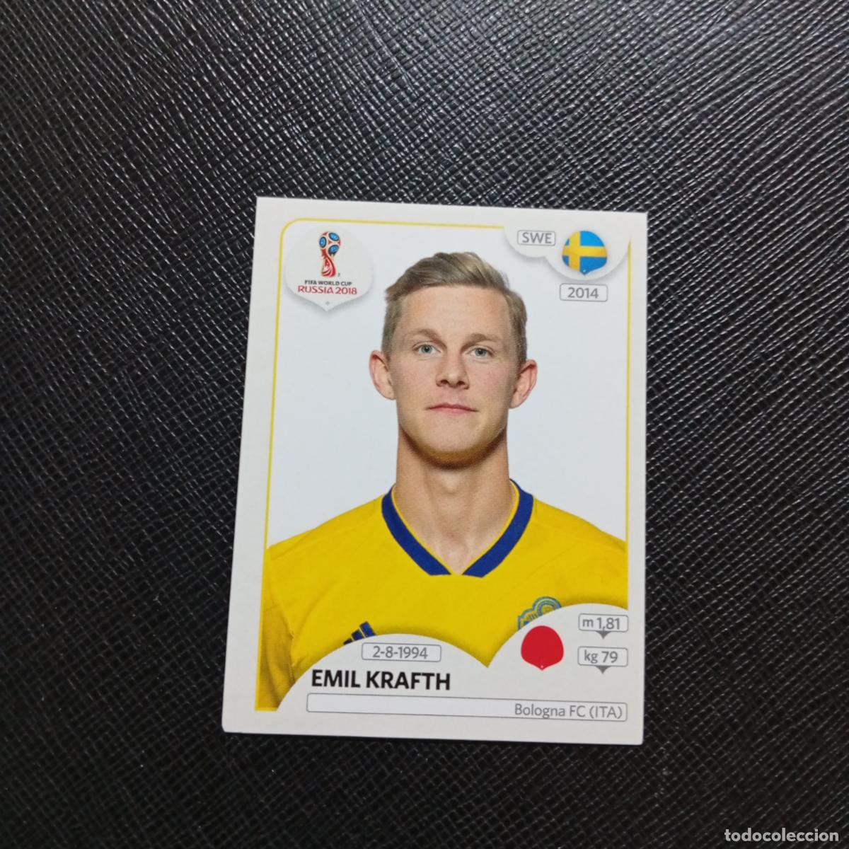Cromos de f&uacute;tbol: 480 EMIL KRAFTH SUECIA PANINI MUNDIAL RUSIA 2018 CROMO FUTBOL 18 - SIN PEGAR - /CJ2