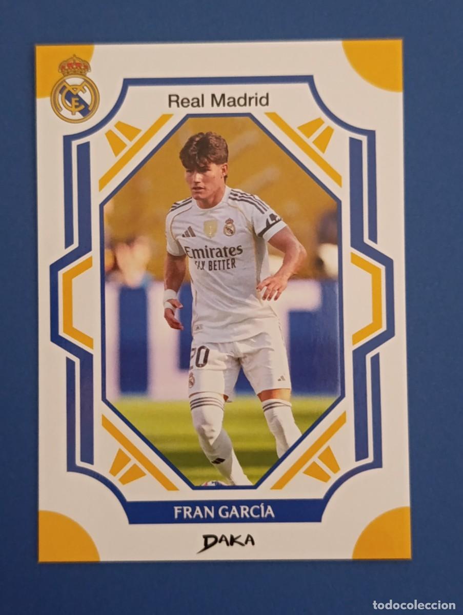 Cromos de f&uacute;tbol: FRAN GARC&Iacute;A 20-B DAKA REAL MADRID 25-26