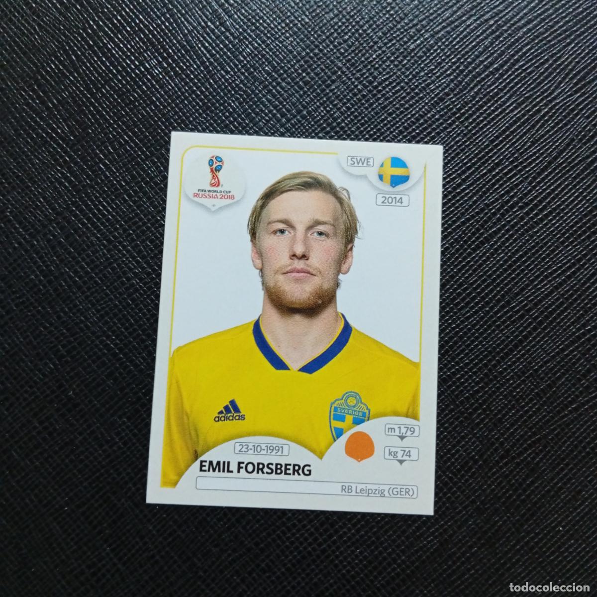Cromos de Futebol: 483 EMIL FORSBERG SUECIA PANINI MUNDIAL RUSIA 2018 CROMO FUTBOL 18 - SIN PEGAR - /CJ2