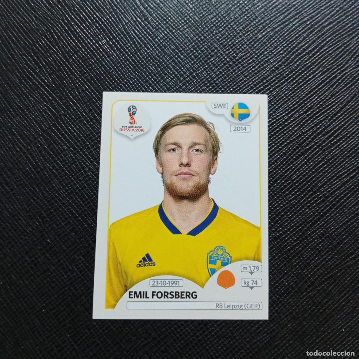 Cromos de f&uacute;tbol: 483 EMIL FORSBERG SUECIA PANINI MUNDIAL RUSIA 2018 CROMO FUTBOL 18 - SIN PEGAR - /CJ2