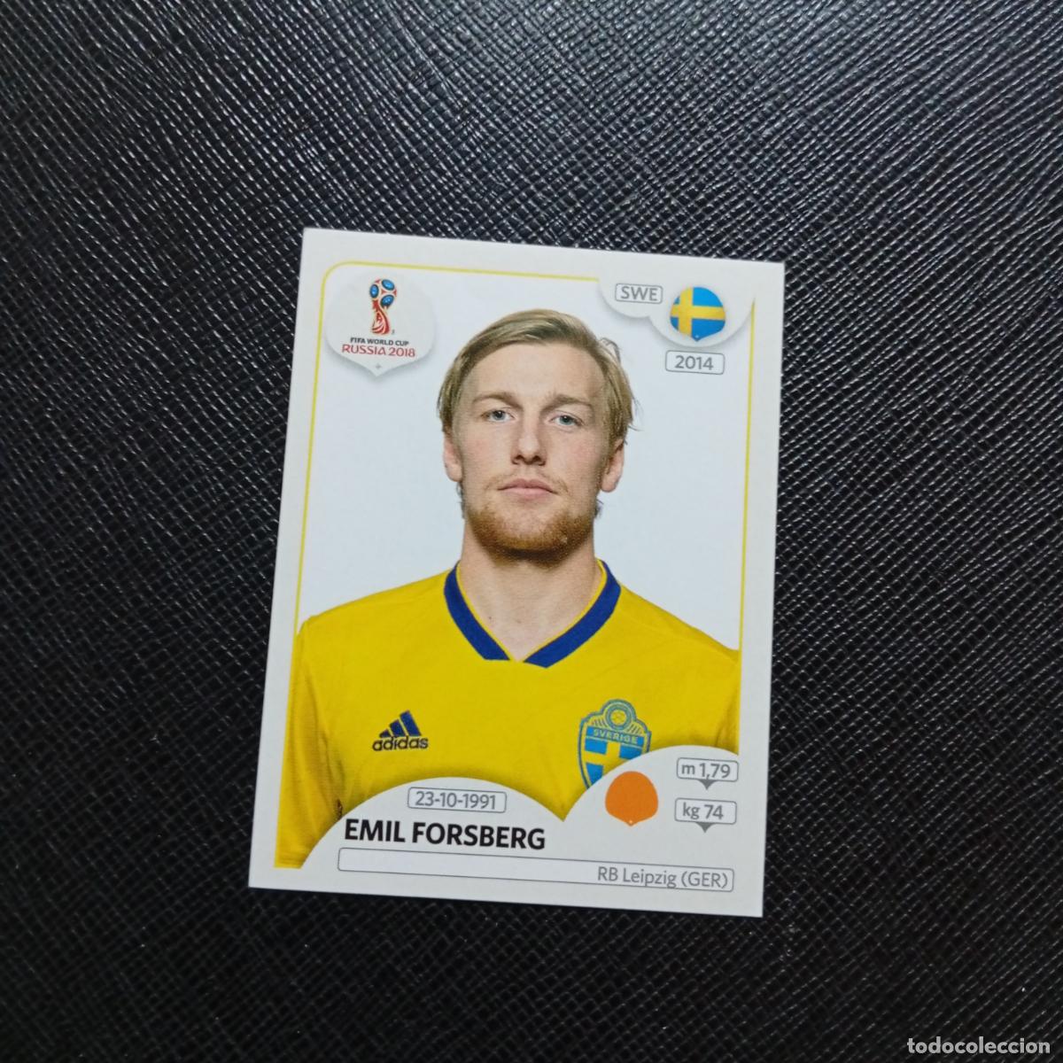 Cromos de f&uacute;tbol: 483 EMIL FORSBERG SUECIA PANINI MUNDIAL RUSIA 2018 CROMO FUTBOL 18 - SIN PEGAR - /CJ2 .