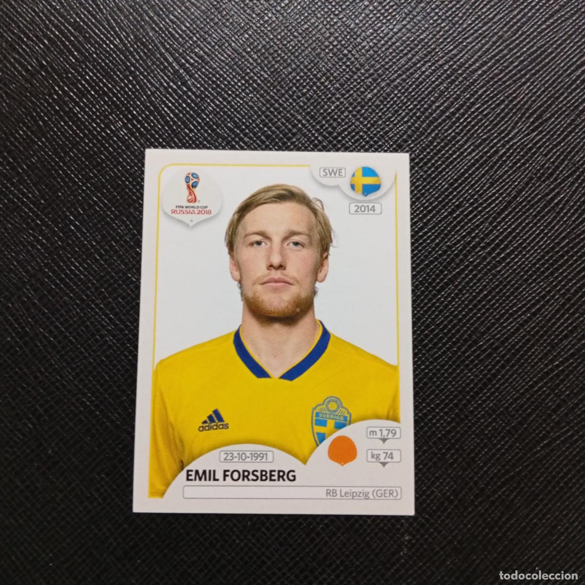 Cromos de f&uacute;tbol: 483 EMIL FORSBERG SUECIA PANINI MUNDIAL RUSIA 2018 CROMO FUTBOL 18 - SIN PEGAR - /CJ2 .....