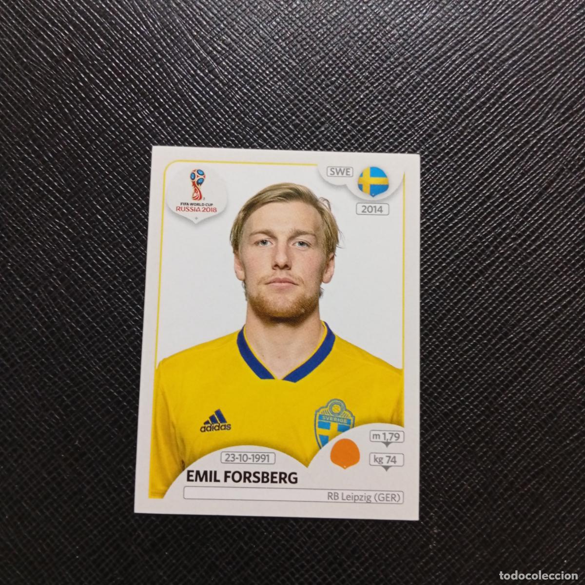 Cromos de f&uacute;tbol: 483 EMIL FORSBERG SUECIA PANINI MUNDIAL RUSIA 2018 CROMO FUTBOL 18 - SIN PEGAR - /CJ2 ......