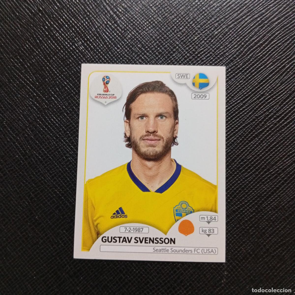Cromos de f&uacute;tbol: 484 GUSTAVO SVENSSON SUECIA PANINI MUNDIAL RUSIA 2018 CROMO FUTBOL 18 - SIN PEGAR - /CJ2