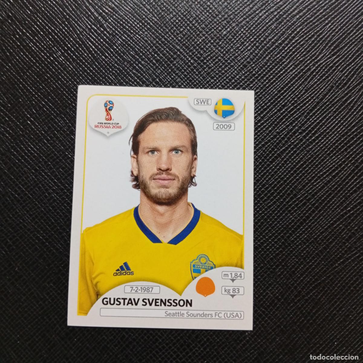 Cromos de f&uacute;tbol: 484 GUSTAVO SVENSSON SUECIA PANINI MUNDIAL RUSIA 2018 CROMO FUTBOL 18 - SIN PEGAR - /CJ2
