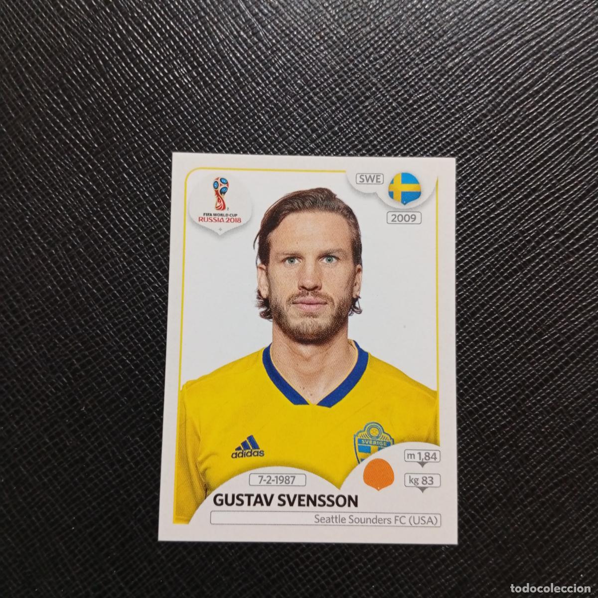 Cromos de f&uacute;tbol: 484 GUSTAVO SVENSSON SUECIA PANINI MUNDIAL RUSIA 2018 CROMO FUTBOL 18 - SIN PEGAR - /CJ2 ..