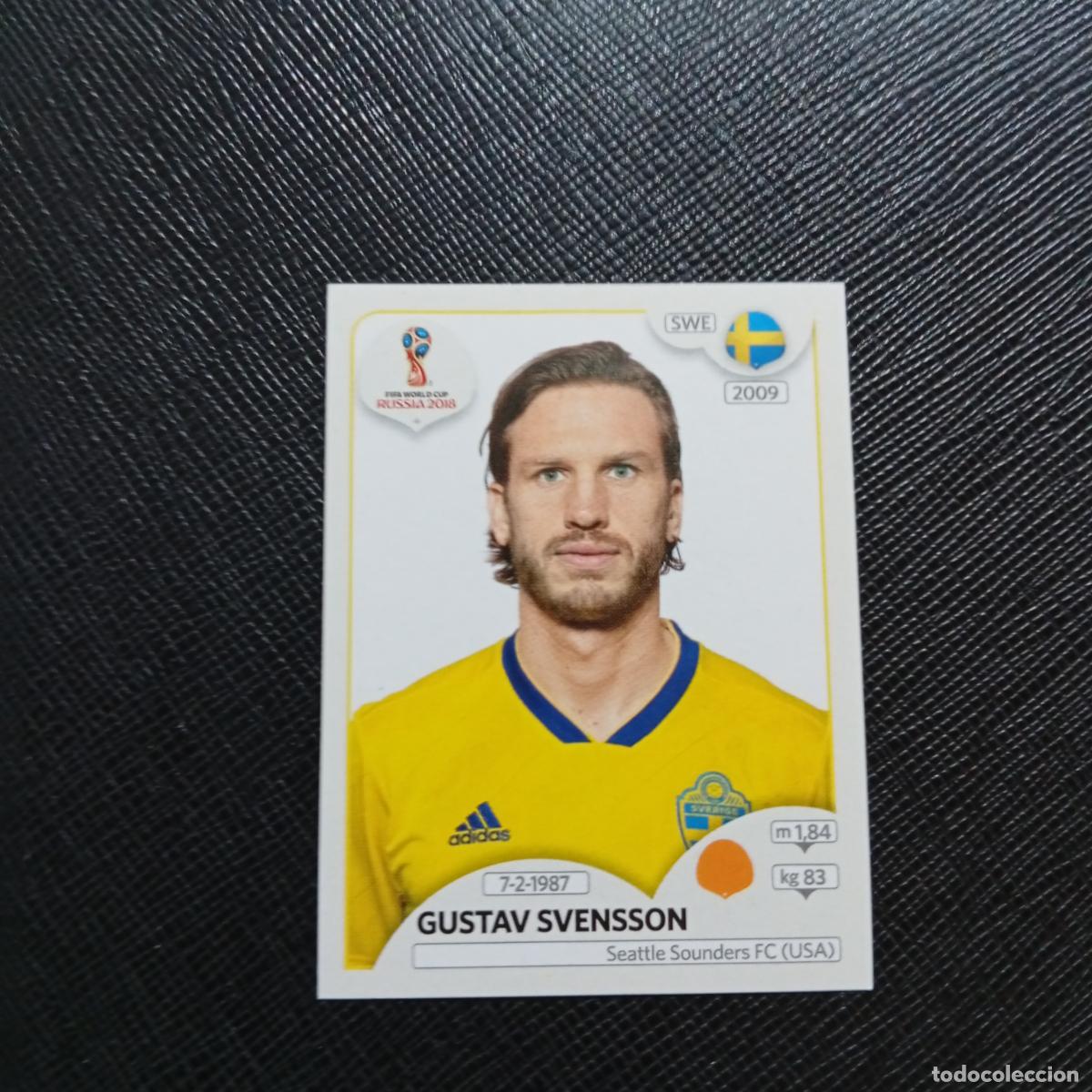 Cromos de f&uacute;tbol: 484 GUSTAVO SVENSSON SUECIA PANINI MUNDIAL RUSIA 2018 CROMO FUTBOL 18 - SIN PEGAR - /CJ2 .....