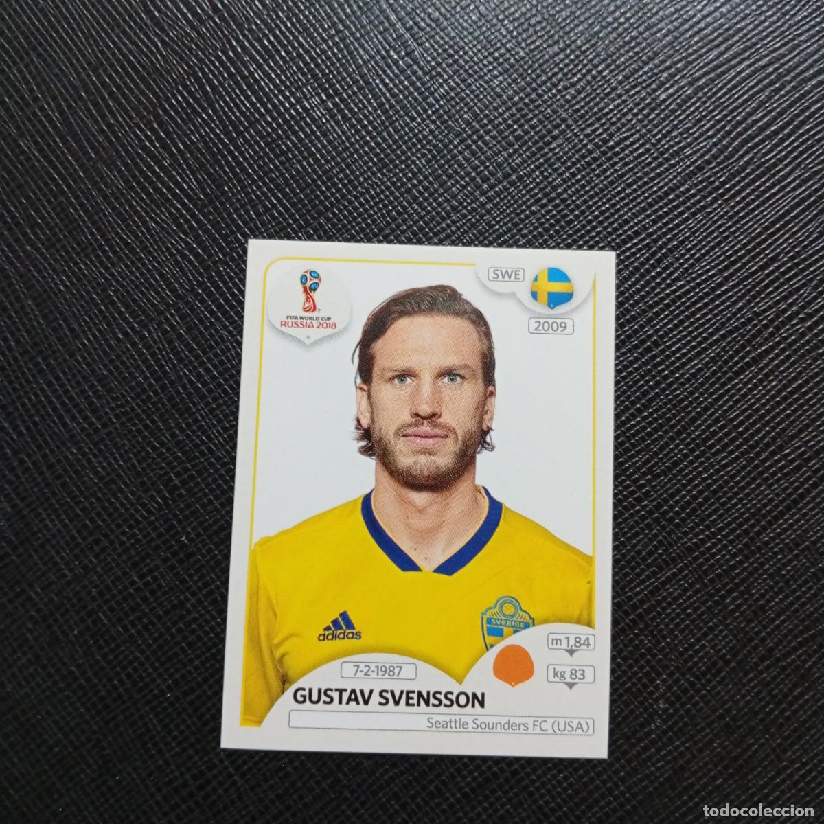 Cromos de f&uacute;tbol: 484 GUSTAVO SVENSSON SUECIA PANINI MUNDIAL RUSIA 2018 CROMO FUTBOL 18 - SIN PEGAR - /CJ2 .......