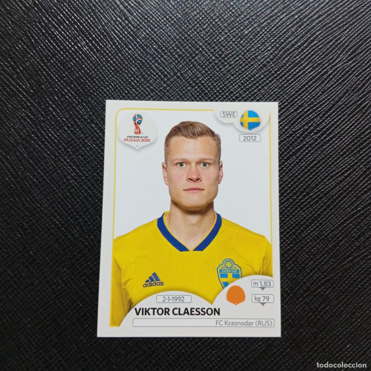 Cromos de f&uacute;tbol: 485 VIKTOR CLAESSON SUECIA PANINI MUNDIAL RUSIA 2018 CROMO FUTBOL 18 - SIN PEGAR - /CJ2