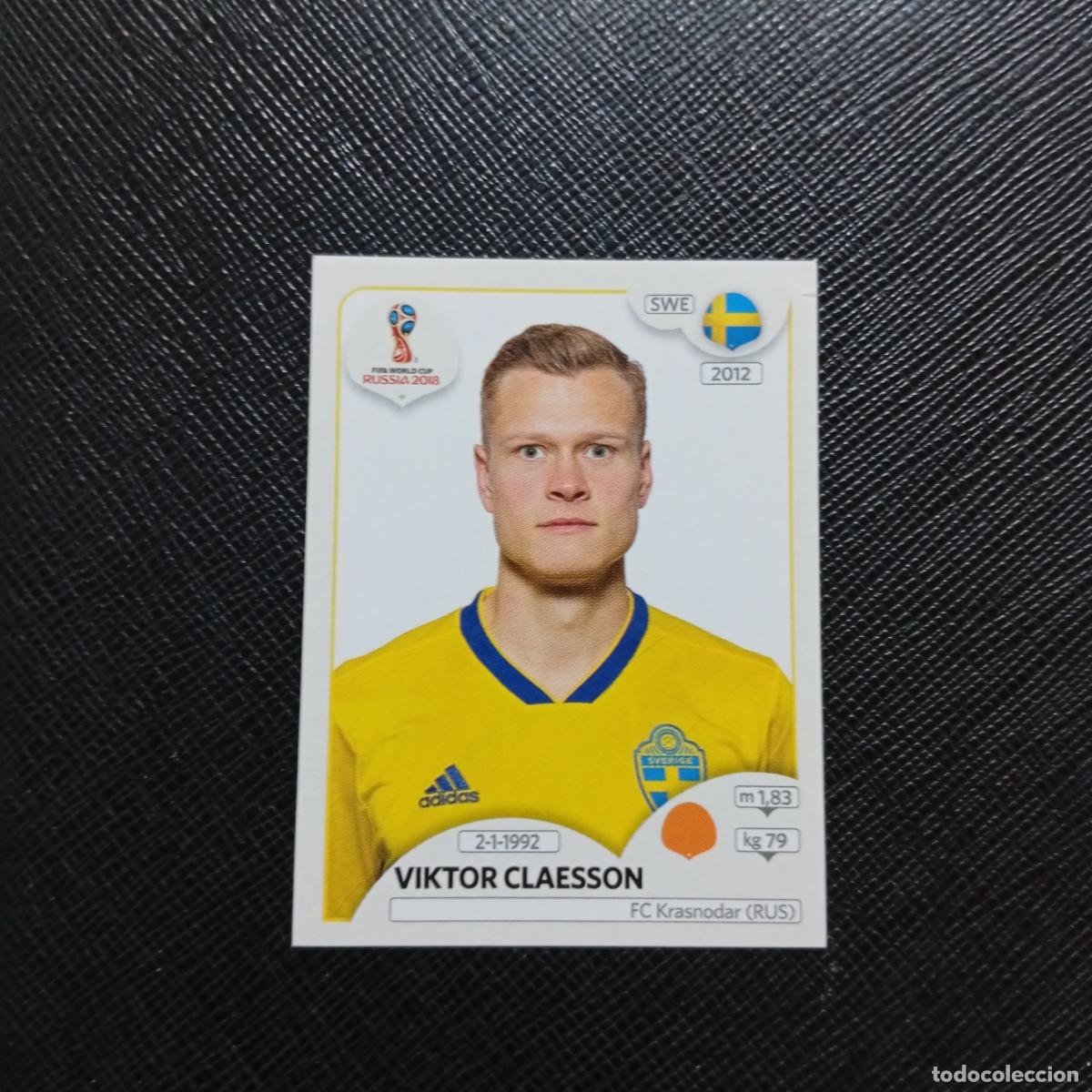 Cromos de f&uacute;tbol: 485 VIKTOR CLAESSON SUECIA PANINI MUNDIAL RUSIA 2018 CROMO FUTBOL 18 - SIN PEGAR - /CJ2