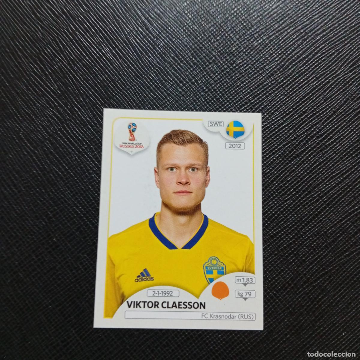 Cromos de f&uacute;tbol: 485 VIKTOR CLAESSON SUECIA PANINI MUNDIAL RUSIA 2018 CROMO FUTBOL 18 - SIN PEGAR - /CJ2 .