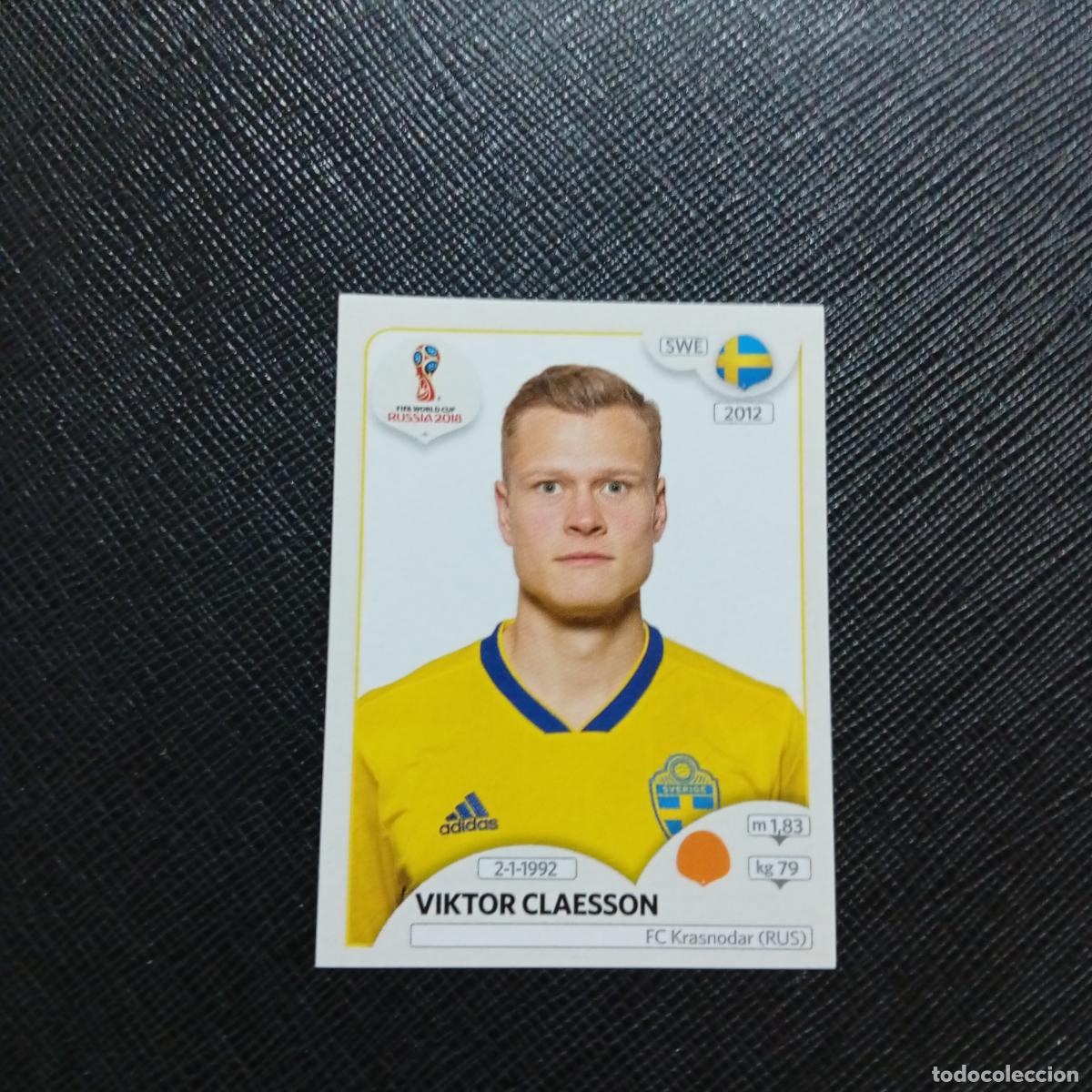 Cromos de f&uacute;tbol: 485 VIKTOR CLAESSON SUECIA PANINI MUNDIAL RUSIA 2018 CROMO FUTBOL 18 - SIN PEGAR - /CJ2 .