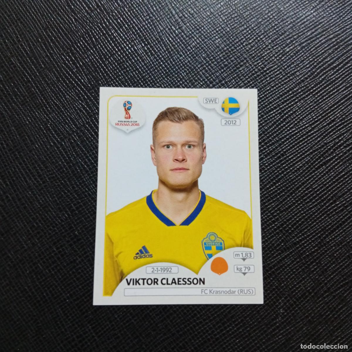 Cromos de f&uacute;tbol: 485 VIKTOR CLAESSON SUECIA PANINI MUNDIAL RUSIA 2018 CROMO FUTBOL 18 - SIN PEGAR - /CJ2 ..