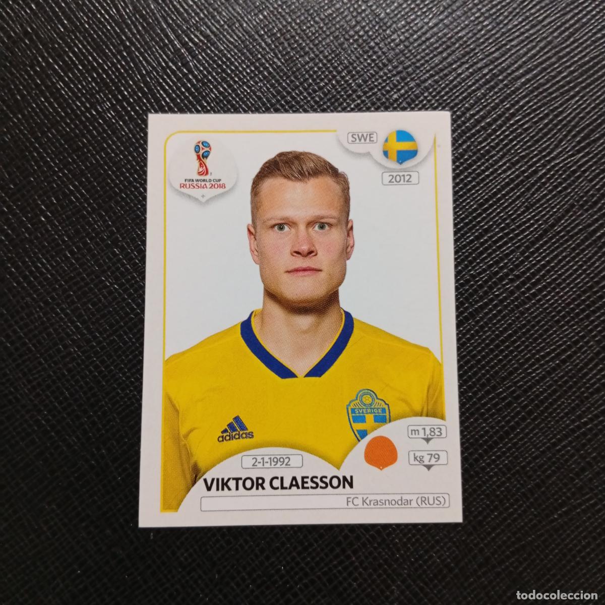 Cromos de f&uacute;tbol: 485 VIKTOR CLAESSON SUECIA PANINI MUNDIAL RUSIA 2018 CROMO FUTBOL 18 - SIN PEGAR - /CJ2 ...