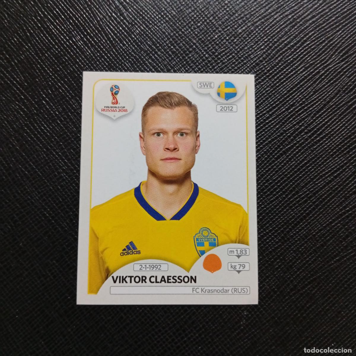 Cromos de f&uacute;tbol: 485 VIKTOR CLAESSON SUECIA PANINI MUNDIAL RUSIA 2018 CROMO FUTBOL 18 - SIN PEGAR - /CJ2 .....