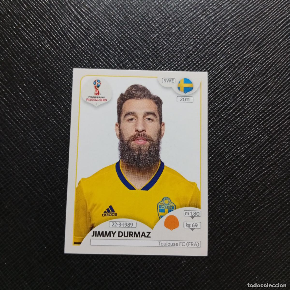Cromos de f&uacute;tbol: 486 JIMMY DURMAZ SUECIA PANINI MUNDIAL RUSIA 2018 CROMO FUTBOL 18 - SIN PEGAR - /CJ2