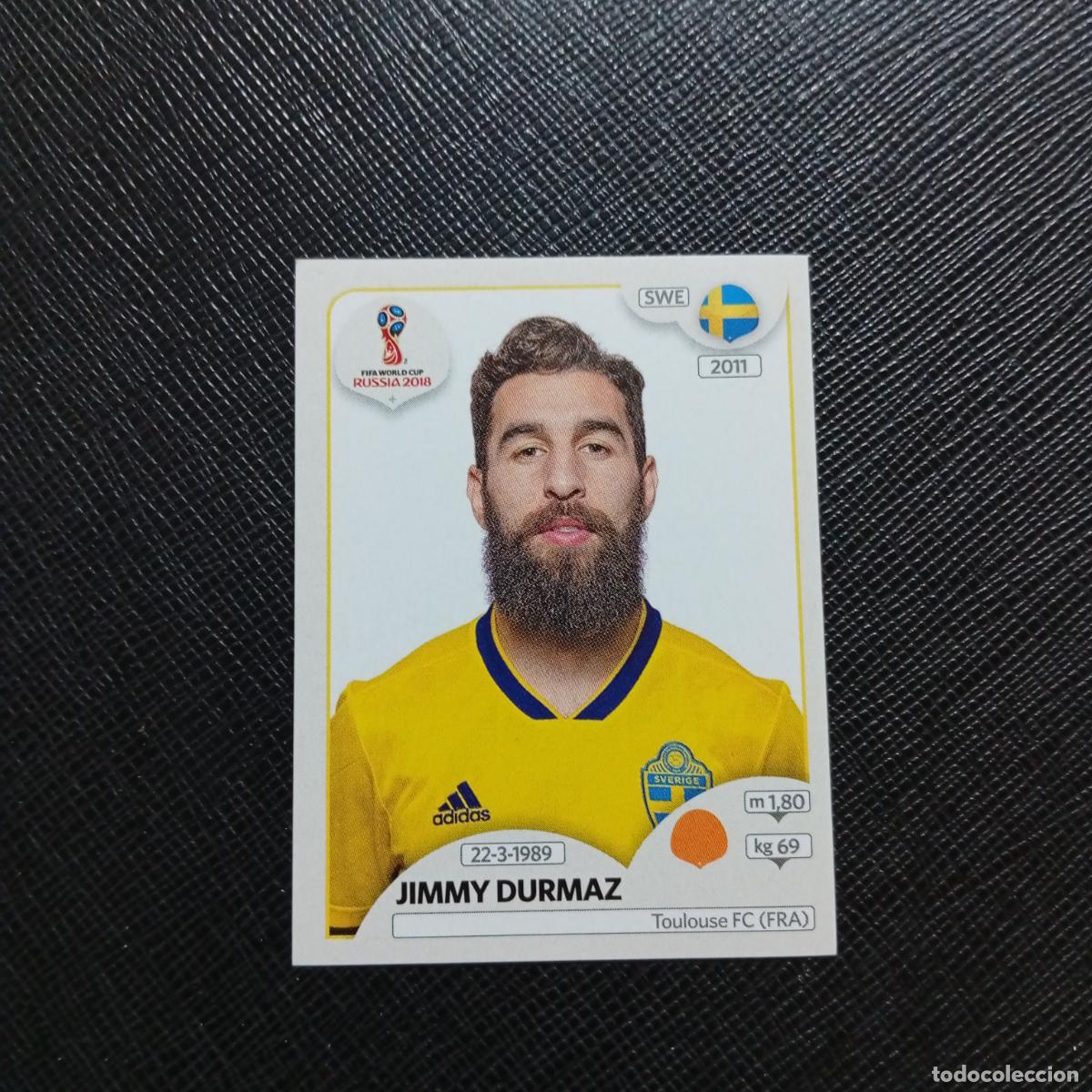 Cromos de f&uacute;tbol: 486 JIMMY DURMAZ SUECIA PANINI MUNDIAL RUSIA 2018 CROMO FUTBOL 18 - SIN PEGAR - /CJ2