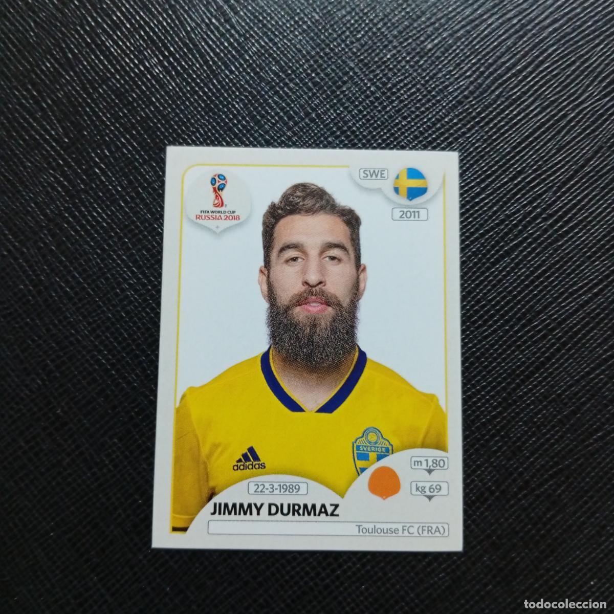 Cromos de f&uacute;tbol: 486 JIMMY DURMAZ SUECIA PANINI MUNDIAL RUSIA 2018 CROMO FUTBOL 18 - SIN PEGAR - /CJ2 .