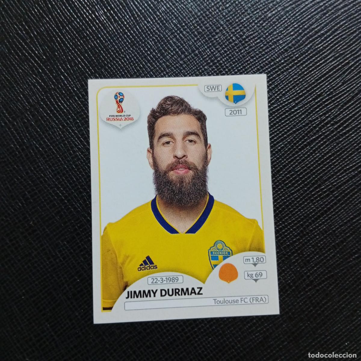 Cromos de f&uacute;tbol: 486 JIMMY DURMAZ SUECIA PANINI MUNDIAL RUSIA 2018 CROMO FUTBOL 18 - SIN PEGAR - /CJ2 ..