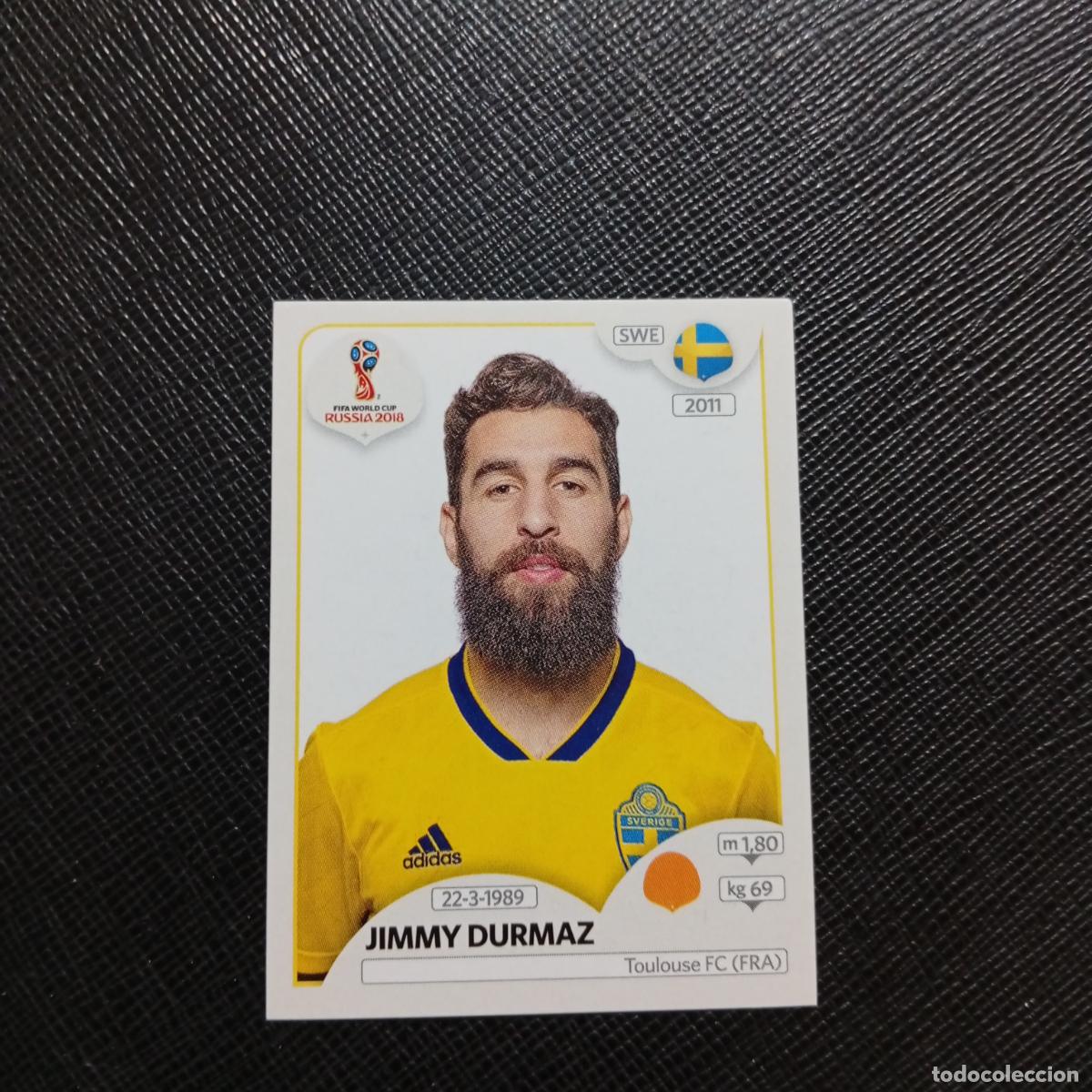 Cromos de f&uacute;tbol: 486 JIMMY DURMAZ SUECIA PANINI MUNDIAL RUSIA 2018 CROMO FUTBOL 18 - SIN PEGAR - /CJ2 ...
