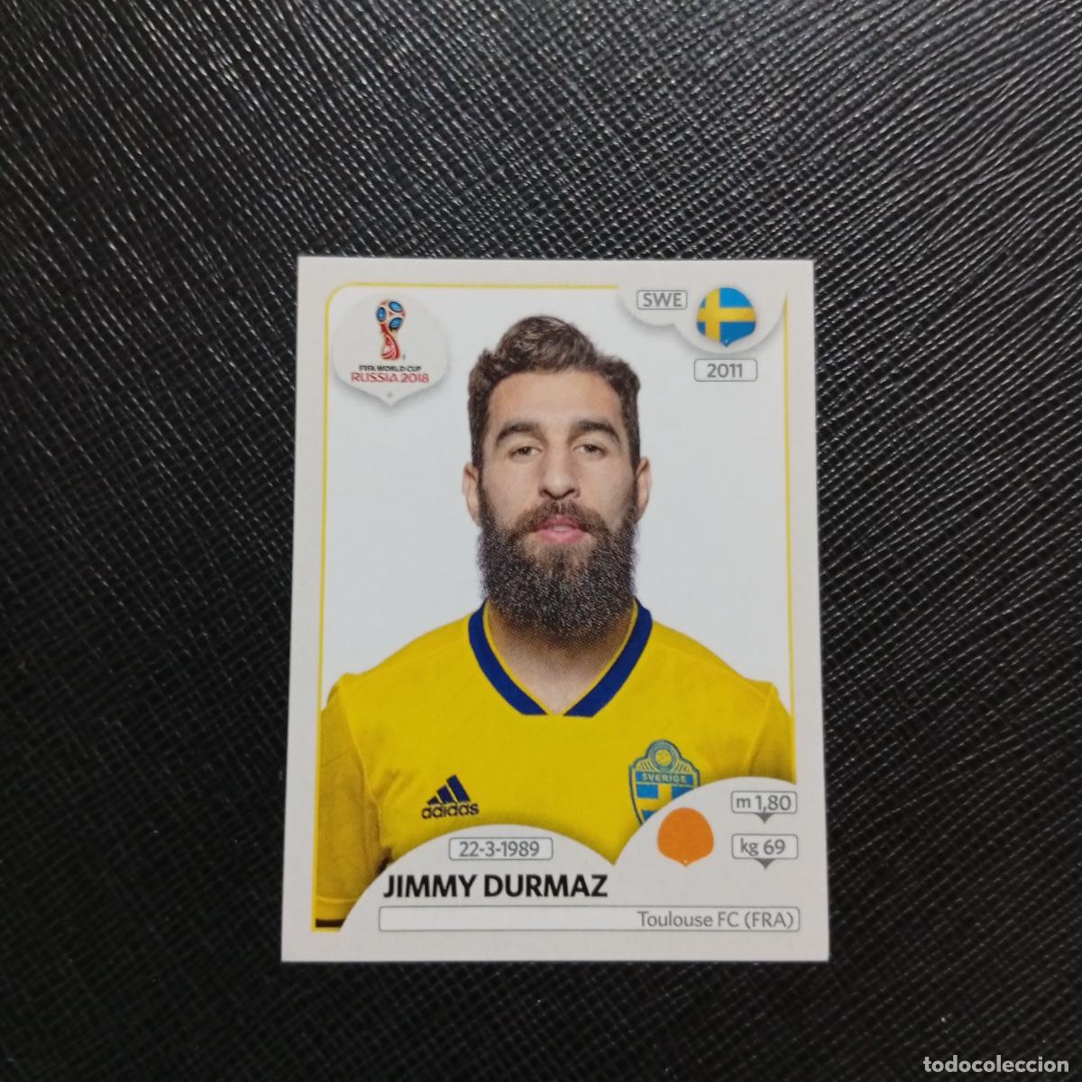 Cromos de f&uacute;tbol: 486 JIMMY DURMAZ SUECIA PANINI MUNDIAL RUSIA 2018 CROMO FUTBOL 18 - SIN PEGAR - /CJ2 ....