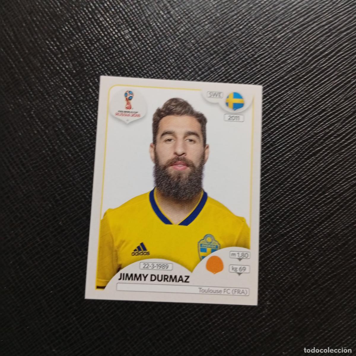 Cromos de f&uacute;tbol: 486 JIMMY DURMAZ SUECIA PANINI MUNDIAL RUSIA 2018 CROMO FUTBOL 18 - SIN PEGAR - /CJ2 .....