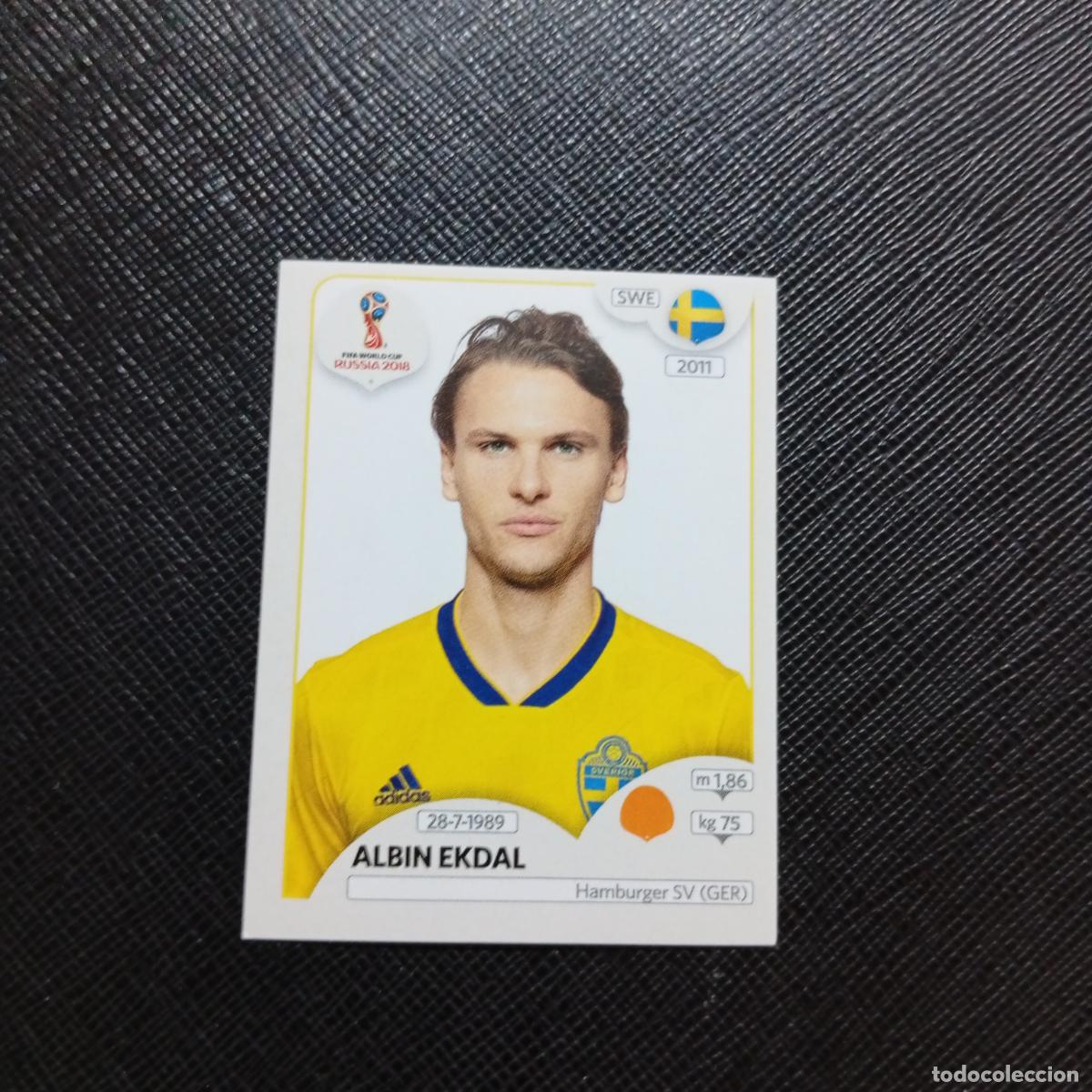 Cromos de f&uacute;tbol: 487 ALBIN EKDAL SUECIA PANINI MUNDIAL RUSIA 2018 CROMO FUTBOL 18 - SIN PEGAR - /CJ2