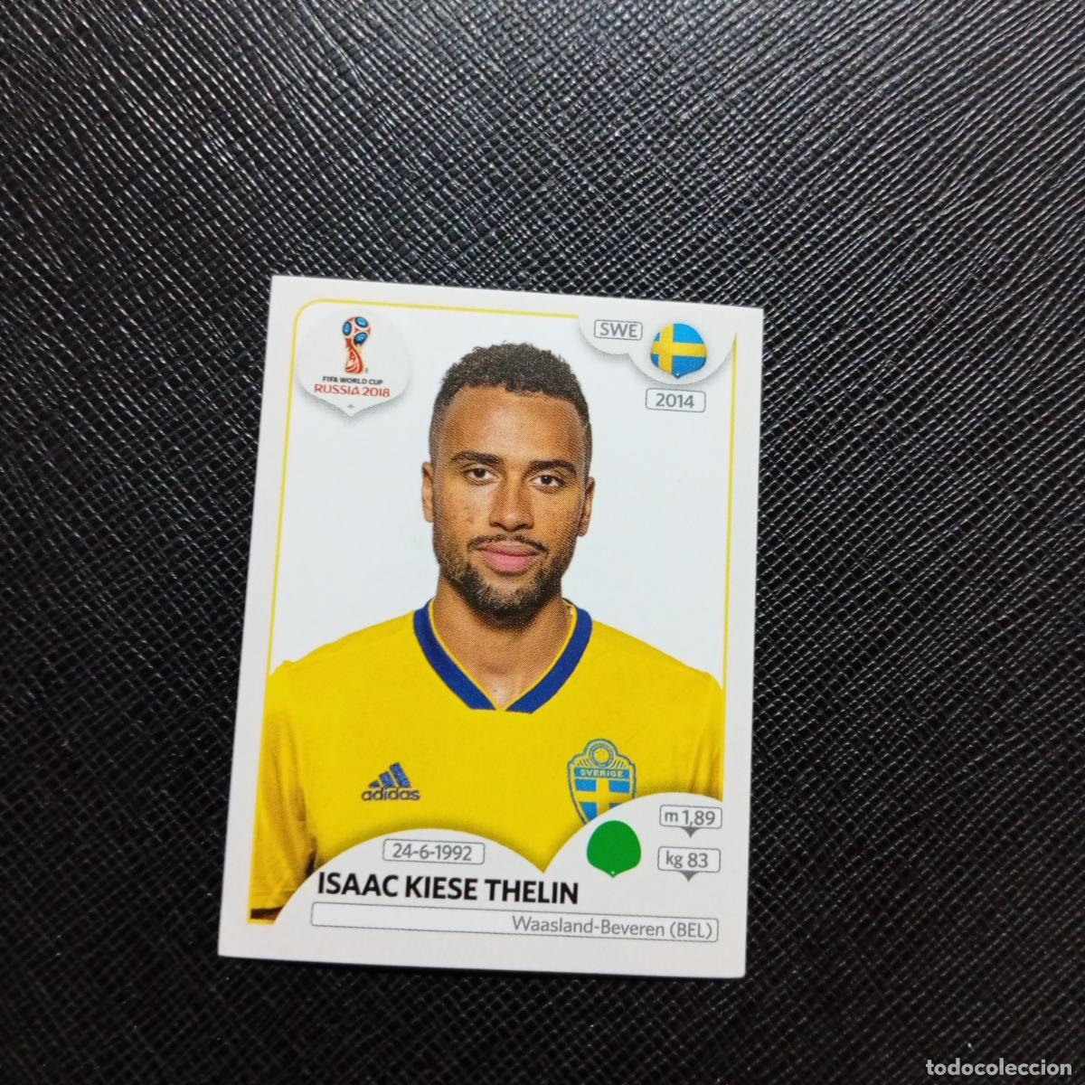 Cromos de f&uacute;tbol: 488 KIESE THELIN SUECIA PANINI MUNDIAL RUSIA 2018 CROMO FUTBOL 18 - SIN PEGAR - /CJ2