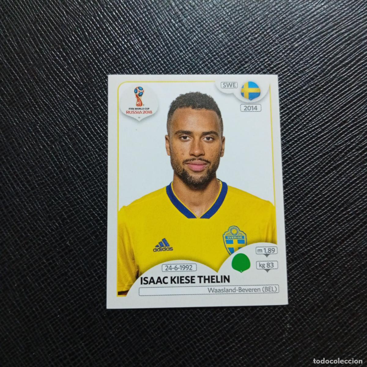 Cromos de f&uacute;tbol: 488 KIESE THELIN SUECIA PANINI MUNDIAL RUSIA 2018 CROMO FUTBOL 18 - SIN PEGAR - /CJ2