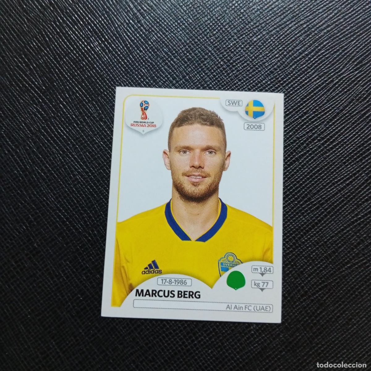 Cromos de f&uacute;tbol: 489 MARCUS BERG SUECIA PANINI MUNDIAL RUSIA 2018 CROMO FUTBOL 18 - SIN PEGAR - /CJ2 .