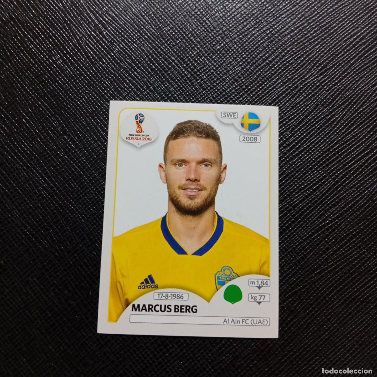 Cromos de f&uacute;tbol: 489 MARCUS BERG SUECIA PANINI MUNDIAL RUSIA 2018 CROMO FUTBOL 18 - SIN PEGAR - /CJ2 .