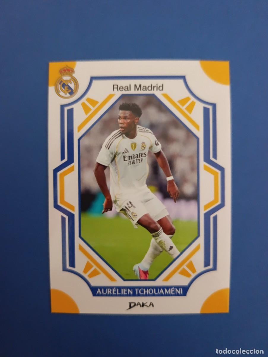 Cromos de f&uacute;tbol: TCHOUAMENI 10-B DAKA REAL MADRID 25-26