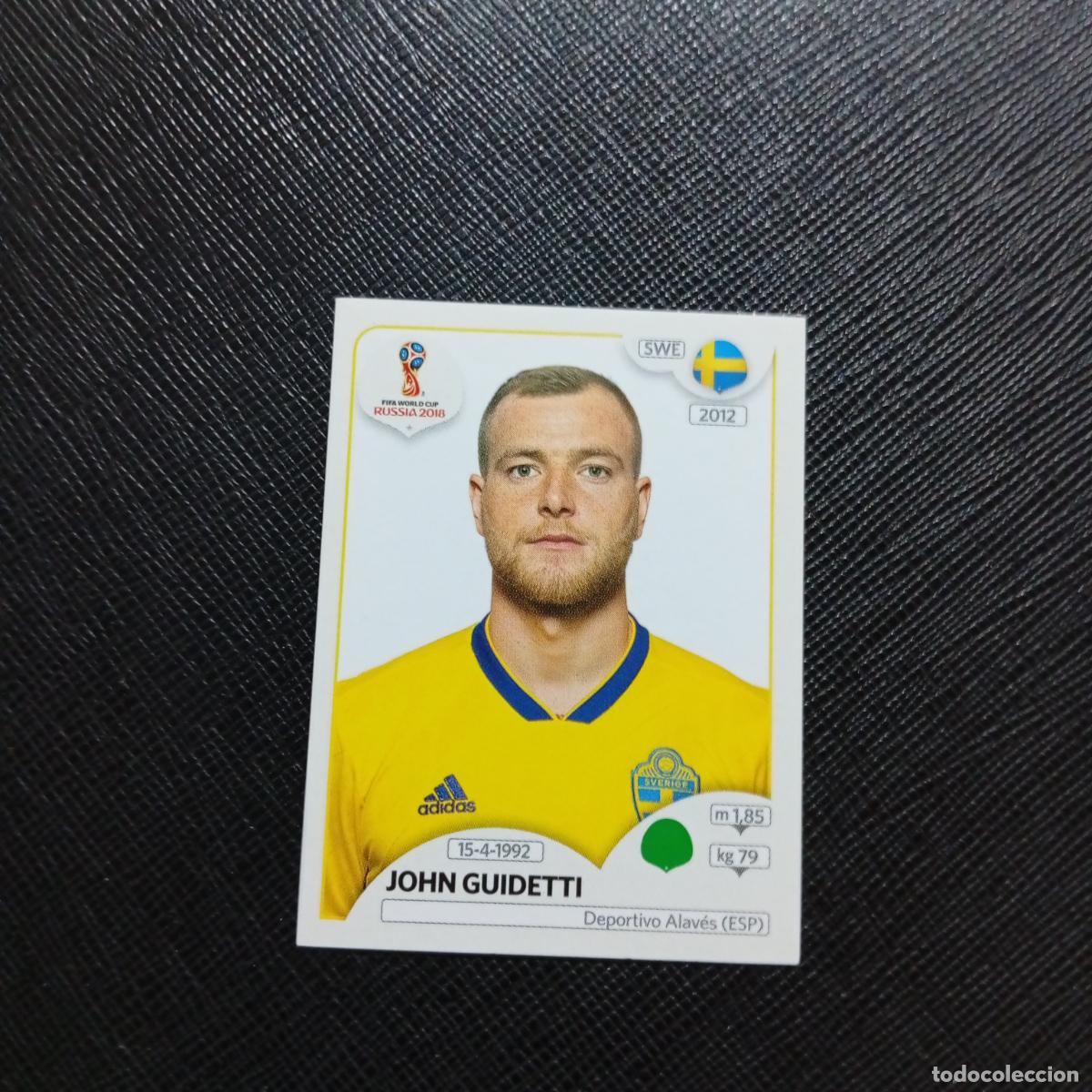 Cromos de f&uacute;tbol: 490 GUIDETTI SUECIA PANINI MUNDIAL RUSIA 2018 CROMO FUTBOL 18 - SIN PEGAR - /CJ2 B
