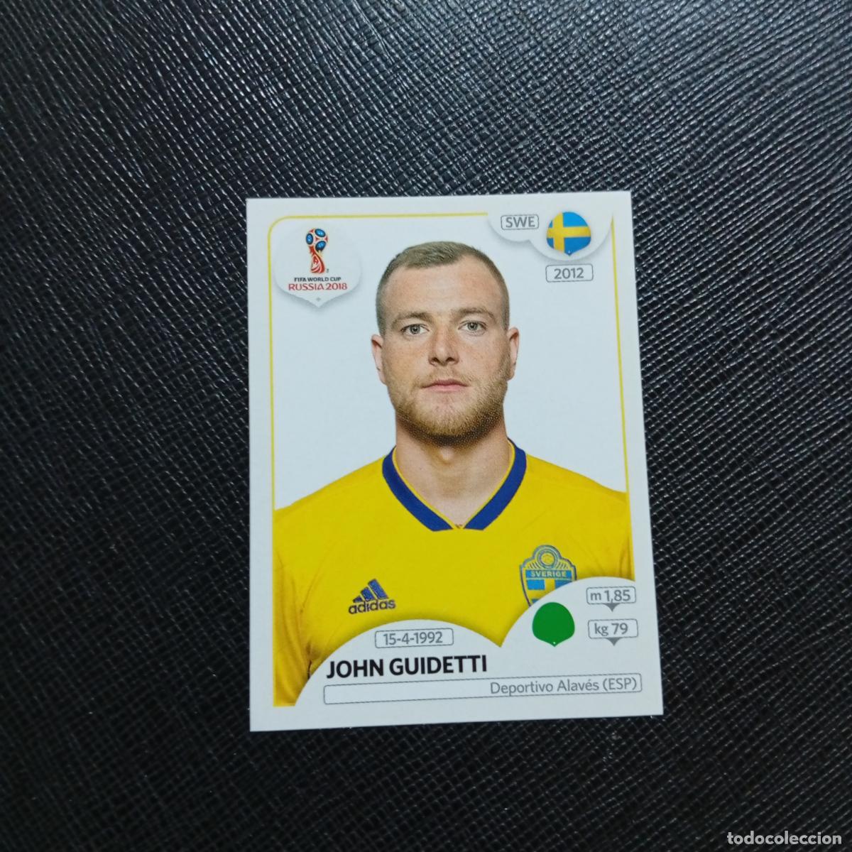 Cromos de f&uacute;tbol: 490 GUIDETTI SUECIA PANINI MUNDIAL RUSIA 2018 CROMO FUTBOL 18 - SIN PEGAR - /CJ2 .
