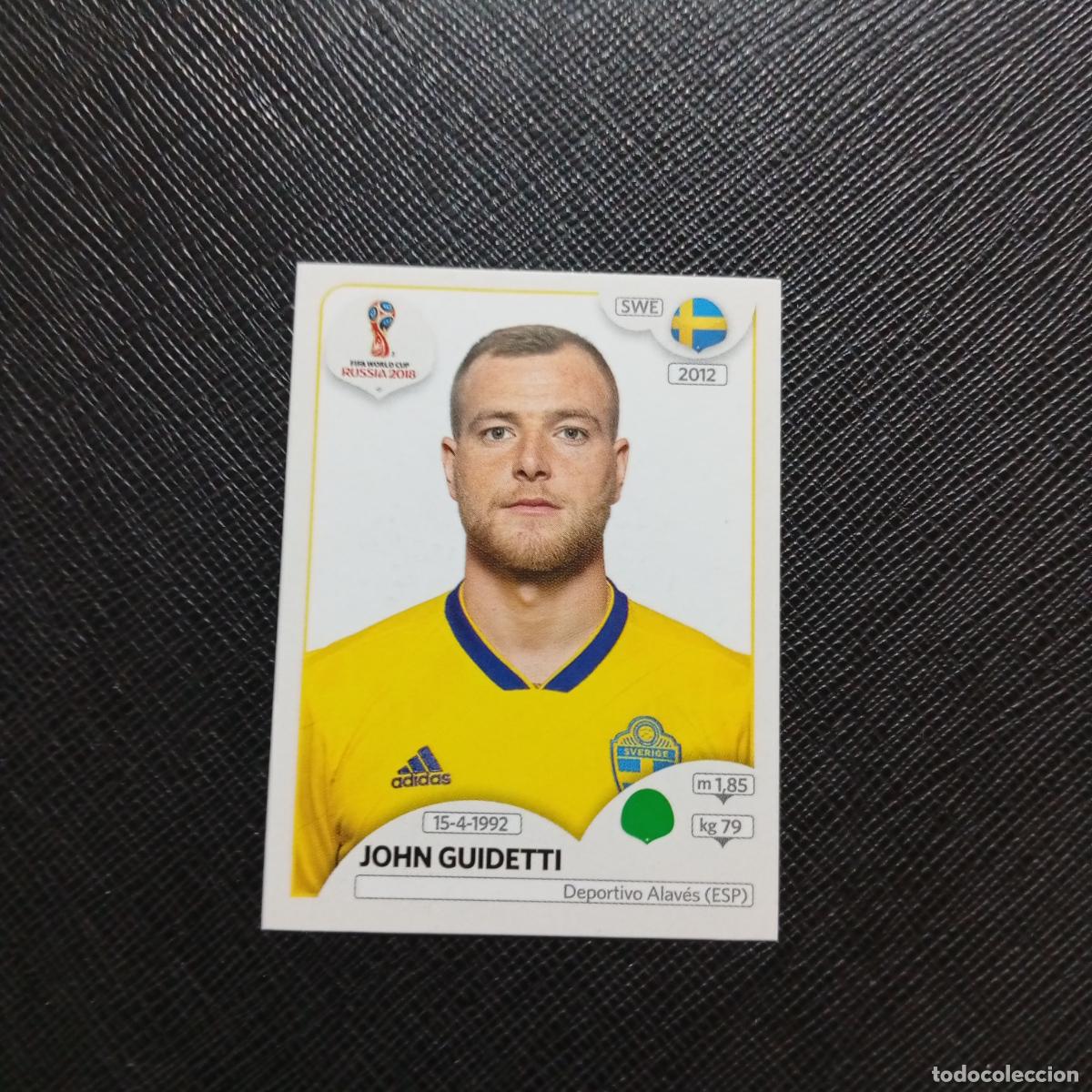 Cromos de f&uacute;tbol: 490 GUIDETTI SUECIA PANINI MUNDIAL RUSIA 2018 CROMO FUTBOL 18 - SIN PEGAR - /CJ2 ..