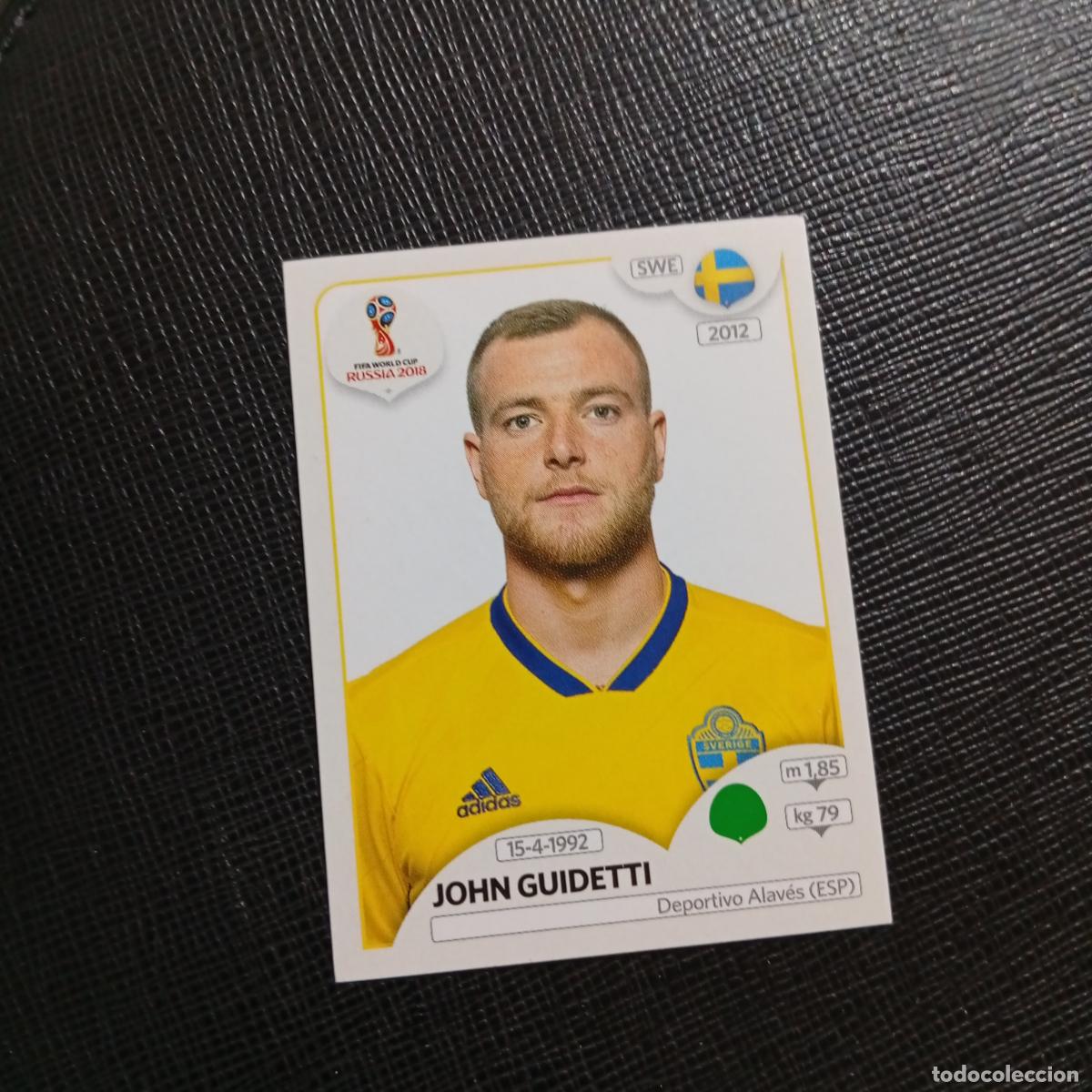 Cromos de f&uacute;tbol: 490 GUIDETTI SUECIA PANINI MUNDIAL RUSIA 2018 CROMO FUTBOL 18 - SIN PEGAR - /CJ2 ....
