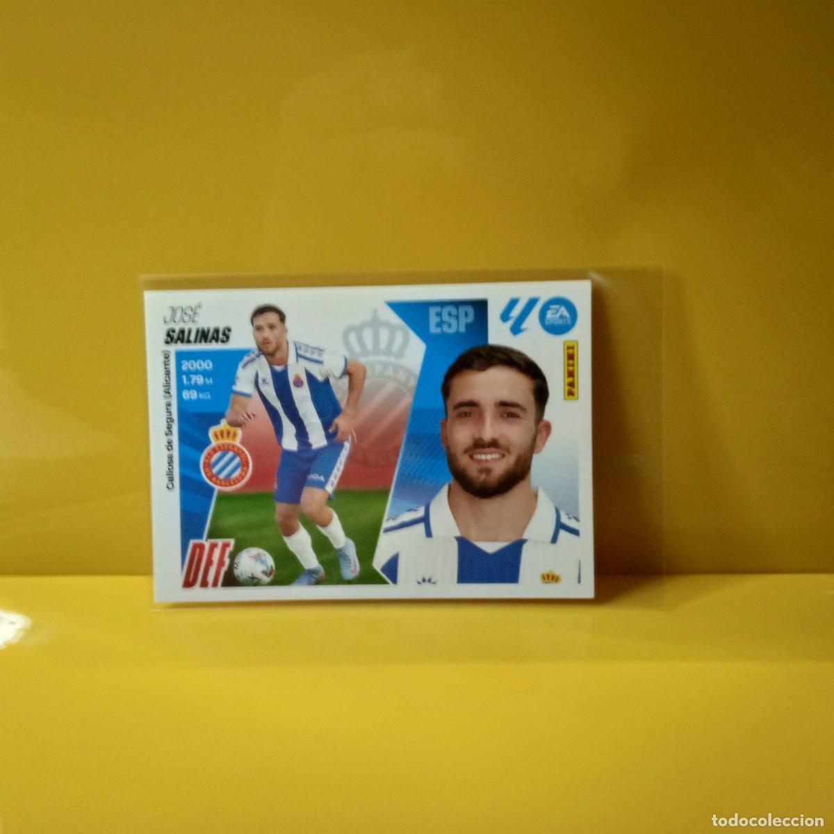 Cromos de f&uacute;tbol: EDICIONES ESTE 2025 2026 25 26 R.C.D ESPANYOOL SALINAS 10 (2&ordf; EDICI&Oacute;N)