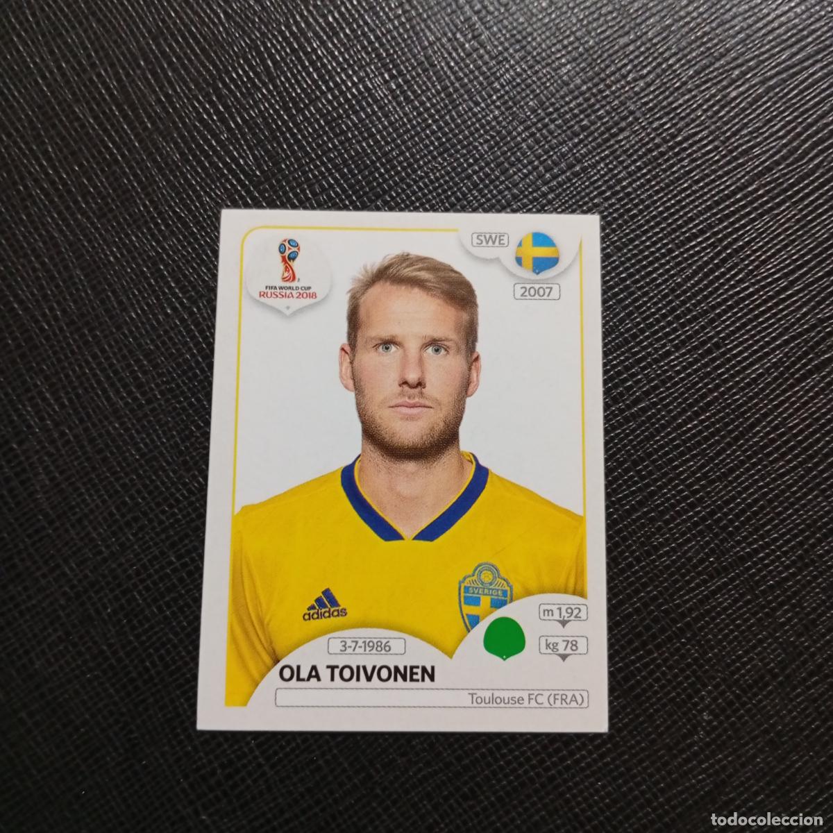 Cromos de f&uacute;tbol: 491 OLA TOIVONEN SUECIA PANINI MUNDIAL RUSIA 2018 CROMO FUTBOL 18 - SIN PEGAR - /CJ2