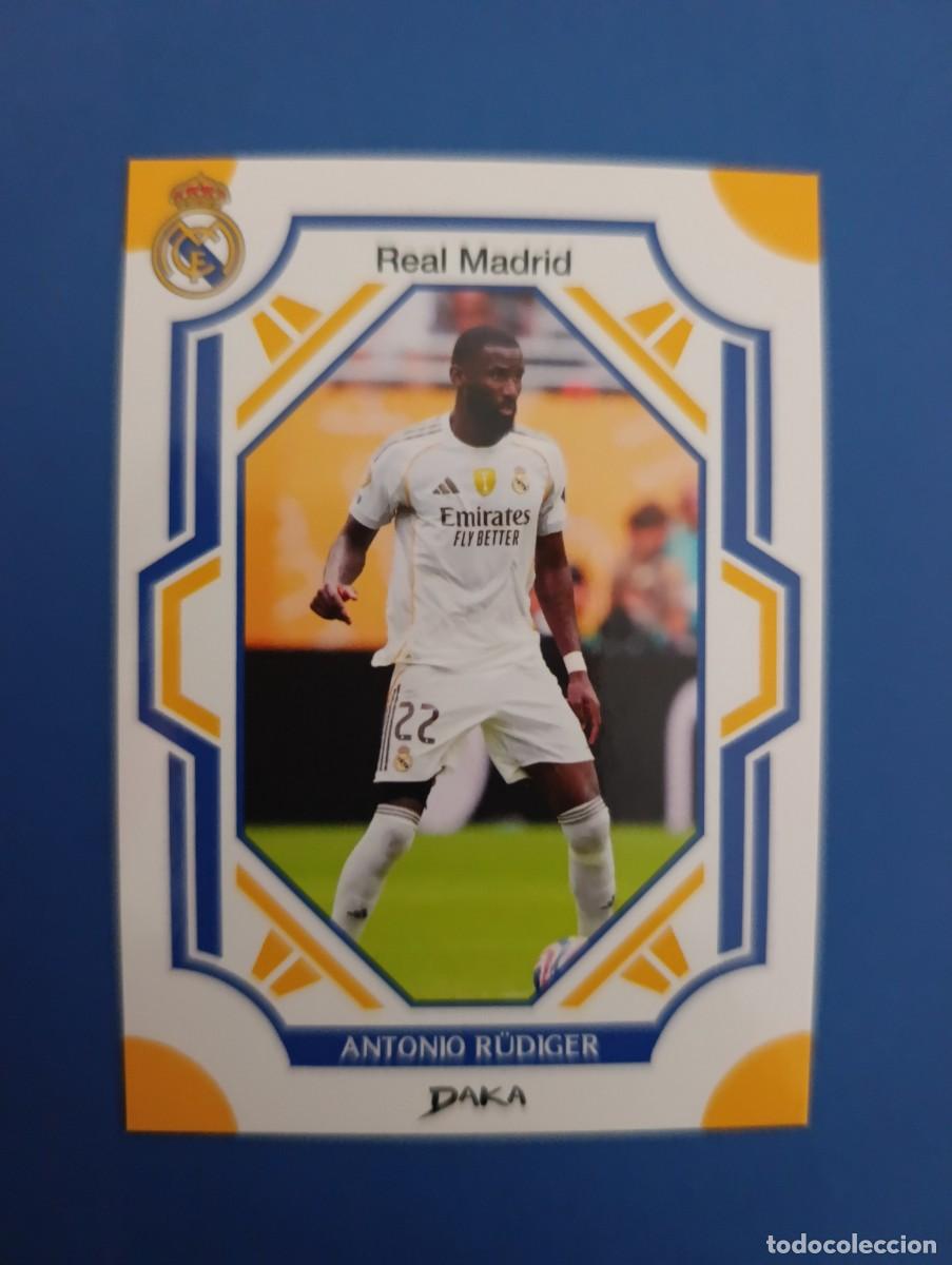 Cromos de f&uacute;tbol: RUDIGER 21-B DAKA REAL MADRID 25-26