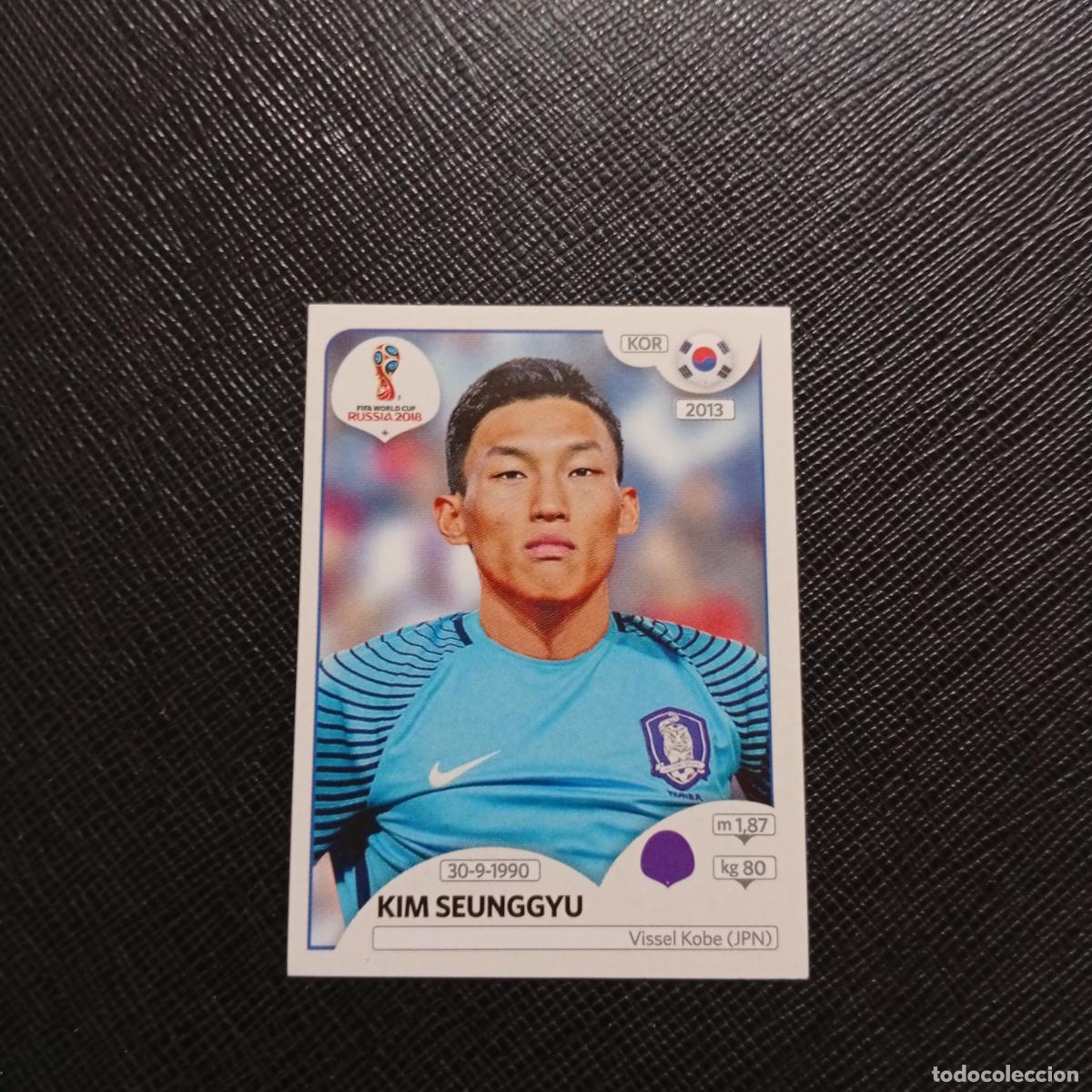 Cromos de f&uacute;tbol: 494 KIM SEUNGGYU REPUBLICA KOREA PANINI MUNDIAL RUSIA 2018 CROMO FUTBOL 18 - SIN PEGAR - /CJ2 ....