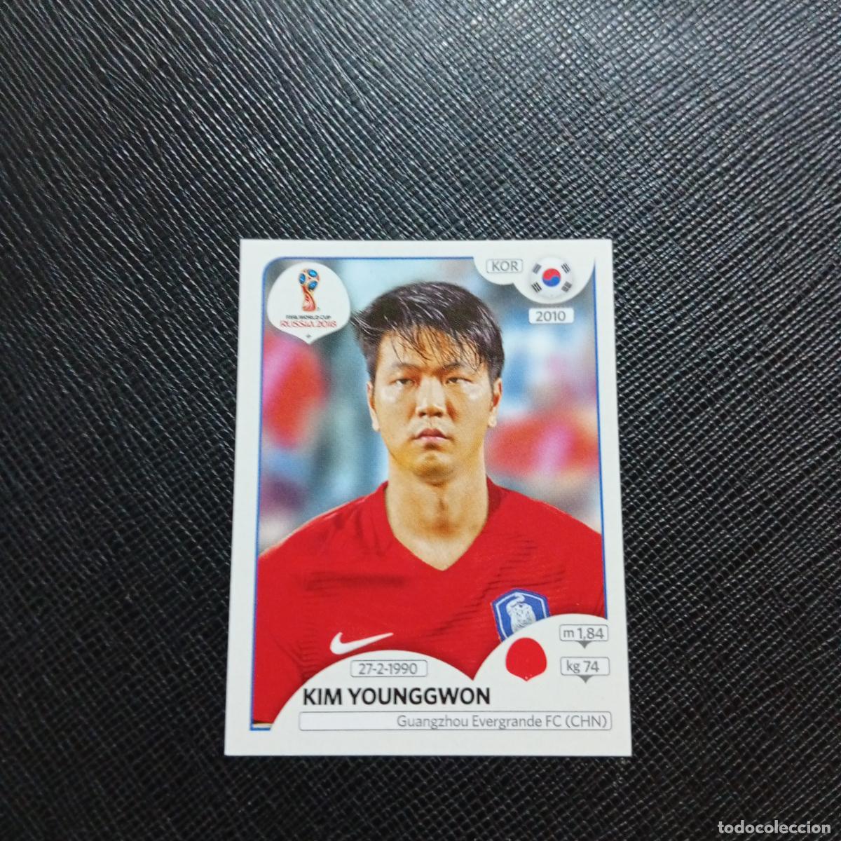 Cromos de f&uacute;tbol: 495 KIM YOUNGGWON REPUBLICA KOREA PANINI MUNDIAL RUSIA 2018 CROMO FUTBOL 18 - SIN PEGAR - /CJ2 .